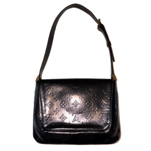 Louis Vuitton Shoulder Bag Monogram Vernis Thompson Street Vintage PROJECT - Picture 5 of 14